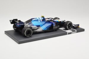 Williams Racing Mercedes FW43B #6 N. Latifi Saudi Arabian GP 2021 Minichamps 1:18 117212206 Metalli — kuva 3 / 6