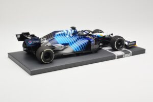 Williams Racing Mercedes FW43B #63 G. Russell Saudi Arabian GP 2021 Minichamps 1:18 117212263 Metalli — kuva 3 / 6