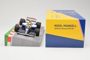 Williams Renault FW14B #5 N. Mansell F1 World Champion 1992 Collectors Box Minichamps 1:18 113920005 Metalli — kuva 6 / 6