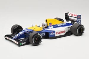 Williams Renault FW14B #6 R. Patrese 1992 Minichamps 1:18 110920006 Metalli