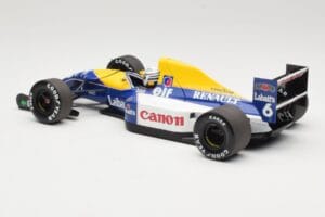 Williams Renault FW14B #6 R. Patrese 1992 Minichamps 1:18 110920006 Metalli — kuva 7 / 8