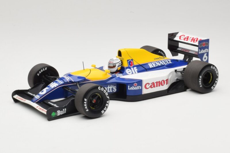 Williams Renault FW14B #6 R. Patrese 1992 Minichamps 1:18 110920006 Metalli