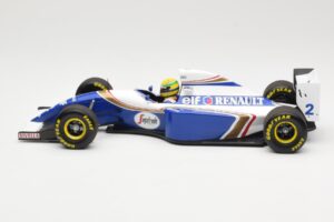 Williams FW16 Renault #2 A. Senna San Marino GP 1994 Minichamps 1:18 540941832 Metalli — kuva 4 / 7