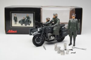 Zundapp KS 750 Sivuvaunu Walkure Schuco 1:10 450651900 Metalli — kuva 7 / 7