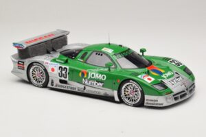 Nissan R390 GT1 #33 S. Motoyama / T. Kurosawa / M. Kageyama 24 Hours of Le Mans 1998 GT Spirit 1:18 GT1003 Hartsi — kuva 4 / 6