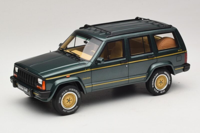 Jeep Cherokee XJ Limited Hunter Green Otto 1:18 OT1204 Hartsi