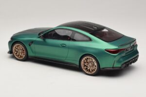 BMW M4 CS G82 Frozen Isle of Man Green GT Spirit 1:18 GT994 Hartsi — kuva 5 / 6