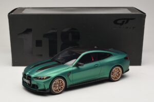 BMW M4 CS G82 Frozen Isle of Man Green GT Spirit 1:18 GT994 Hartsi — kuva 6 / 6