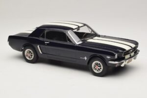 Ford Mustang Nightmist Blue Norev 1:18 182805 Metalli — kuva 4 / 6