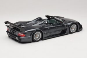 Mercedes AMG CLK GTR Roadster Harmaa GT Spirit 1:18 GT960 Hartsi — kuva 2 / 6
