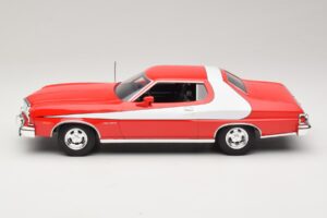 Ford Gran Torino Starsky and Hutch MCG 1:18 MCG181005 Metalli — kuva 3 / 6
