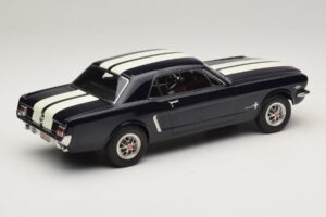 Ford Mustang Nightmist Blue Norev 1:18 182805 Metalli — kuva 2 / 6