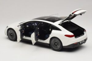 Mercedes EQS V297 Manufaktur Opalite White NZG 1:18 B66961049 Metalli — kuva 5 / 8