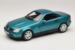 Mercedes SLK R170 Vivianite Green Norev 1:18 183021 Metalli — kuva 3 / 10