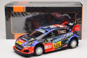 Ford Puma Rally1 #22 M. Sesks / R. Francis Rally Sweden 2025 IXO 1:18 18RMC240 Metalli — kuva 6 / 6