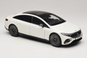 Mercedes EQS V297 Manufaktur Opalite White NZG 1:18 B66961049 Metalli — kuva 6 / 8