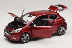 Peugeot 208 GTI Rubis Red Norev 1:18 184700 Metalli — kuva 2 / 8
