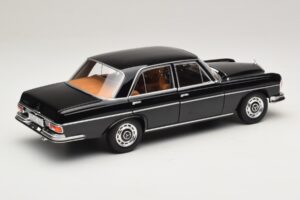 Mercedes 280 SE W108 Musta Norev 1:18 183360 Metalli — kuva 3 / 8