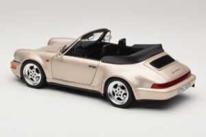 Porsche 911 964 Turbo Look Avoauto Zermatt Silver Norev 1:18 187140 Metalli — kuva 7 / 8