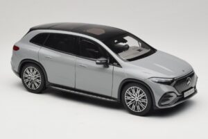 Mercedes EQS SUV X296 Manufaktur Alpine Grey NZG 1:18 B66960591 Metalli — kuva 6 / 8