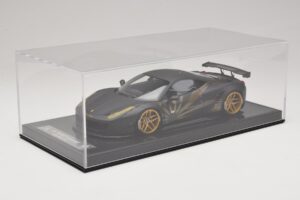 Ferrari 458 LB Works Matt Black BBA 1:18 REMC037 Hartsi — kuva 6 / 7
