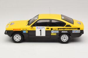 Opel Kadett C GT/E #1 W. Rohrl / H. Menne Westfalen Lippe Rally 1977 MCG 1:18 MCG18651R Metalli — kuva 3 / 6