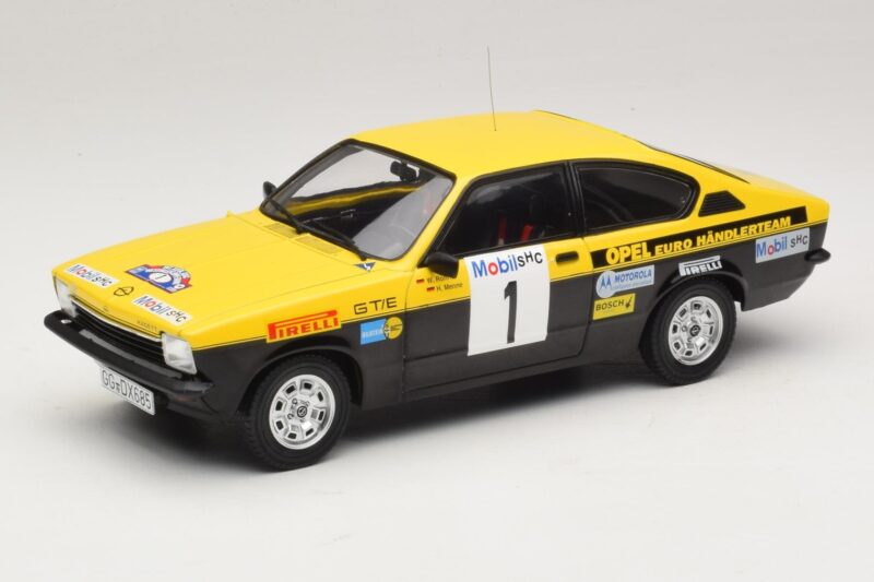 Opel Kadett C GT/E #1 W. Rohrl / H. Menne Westfalen Lippe Rally 1977 MCG 1:18 MCG18651R Metalli