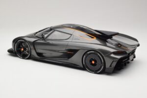 Koenigsegg Jesko Absolut 0-400-0 km/h Ennätys Graphite Grey GT Spirit 1:12 GT575 Hartsi — kuva 5 / 6