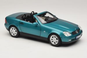 Mercedes SLK R170 Vivianite Green Norev 1:18 183021 Metalli — kuva 8 / 10