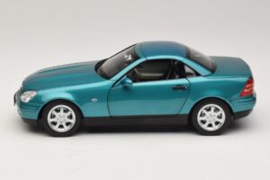 Mercedes SLK R170 Vivianite Green Norev 1:18 183021 Metalli — kuva 5 / 10
