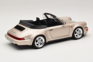 Porsche 911 964 Turbo Look Avoauto Zermatt Silver Norev 1:18 187140 Metalli — kuva 3 / 8