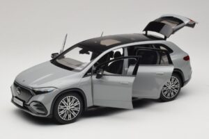 Mercedes EQS SUV X296 Manufaktur Alpine Grey NZG 1:18 B66960591 Metalli — kuva 2 / 8