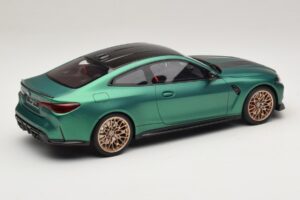 BMW M4 CS G82 Frozen Isle of Man Green GT Spirit 1:18 GT994 Hartsi — kuva 2 / 6