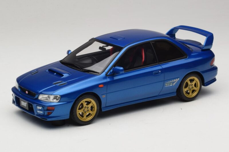 Subaru Impreza WRX STI GC8 Type R Version V Limited Sonic Blue Otto 1:18 OT1249 Hartsi