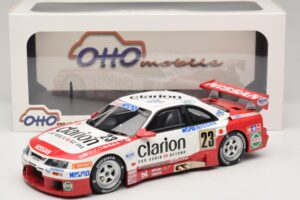 Nissan Skyline GT-R R33 LM GT1 #23 K. Hoshino / M. Hasemi / T. Suzuki Clarion Team NISMO 24 Hours of Le Mans 1996 Otto 1:18 O — kuva 6 / 6