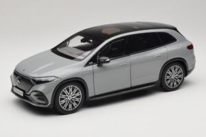 Mercedes EQS SUV X296 Manufaktur Alpine Grey NZG 1:18 B66960591 Metalli