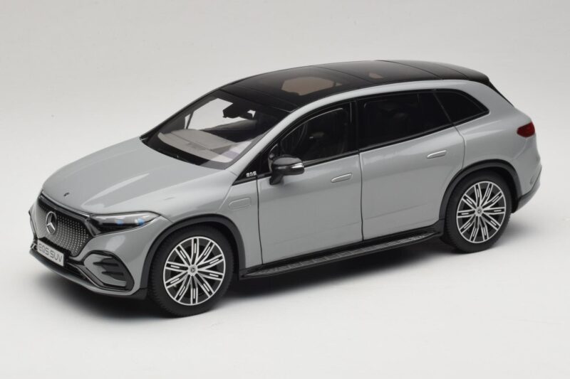 Mercedes EQS SUV X296 Manufaktur Alpine Grey NZG 1:18 B66960591 Metalli