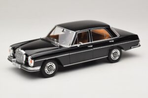 Mercedes 280 SE W108 Musta Norev 1:18 183360 Metalli