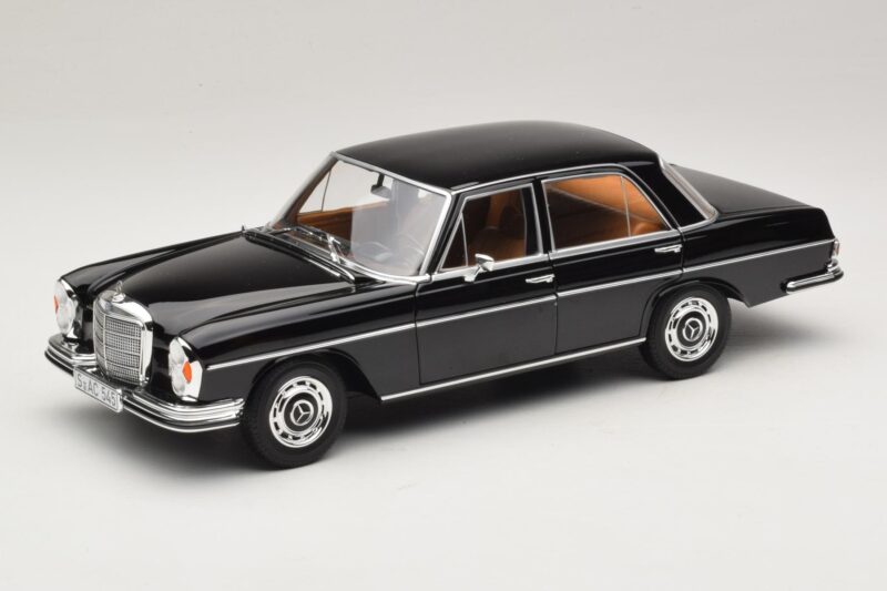 Mercedes 280 SE W108 Musta Norev 1:18 183360 Metalli
