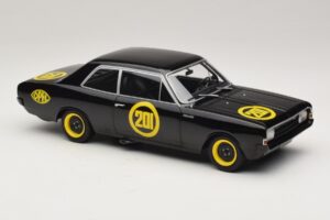 Opel Rekord C #201 Black Widow MCG 1:18 MCG18560 Metalli — kuva 4 / 6