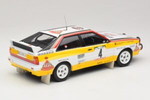 Audi Quattro A2 #4 W. Rohrl / C. Geistdorfer Rally Portugal 1984 Minichamps 1:18 153841104 Metalli — kuva 2 / 6