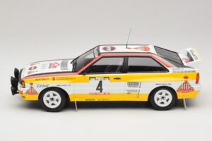 Audi Quattro A2 #4 W. Rohrl / C. Geistdorfer Rally Portugal 1984 Minichamps 1:18 153841104 Metalli — kuva 3 / 6
