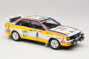 Audi Quattro A2 #4 W. Rohrl / C. Geistdorfer Rally Portugal 1984 Minichamps 1:18 153841104 Metalli — kuva 4 / 6