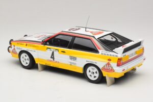 Audi Quattro A2 #4 W. Rohrl / C. Geistdorfer Rally Portugal 1984 Minichamps 1:18 153841104 Metalli — kuva 5 / 6