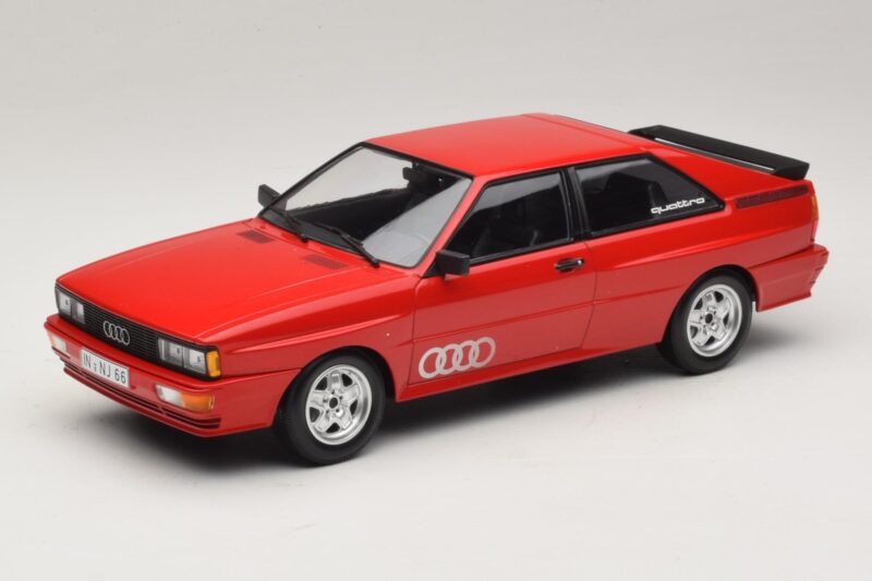 Audi Quattro Punainen Jälleenmyyjän Erikoismalli Minichamps 1:18 A5-5893 Metalli