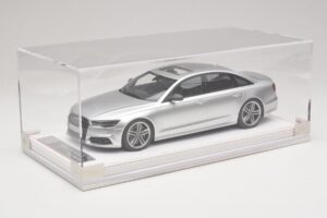 Audi S6 C7 Florett Silver Metallic IVY Merit 1:18 REMC038 Hartsi — kuva 6 / 7