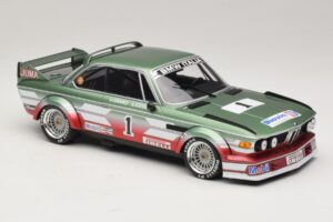 BMW 3.0 CSL #1 U. Grano BMW Italia ETCC Zandvoort 1979 Minichamps 1:18 155792501 Metalli — kuva 4 / 6