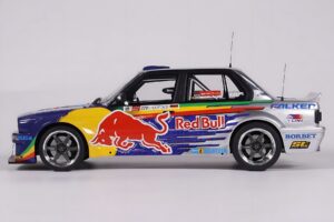 BMW E30 V8 #229 E. Hountondji Red Bull Driftbrothers Drift 2023 Sininen Otto 1:18 OT486 Hartsi — kuva 3 / 5
