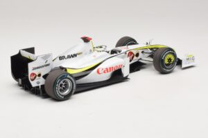 Brawn GP BGP001 #22 J. Button Singapore GP 2009 Minichamps 1:18 180090222 Hartsi — kuva 2 / 7