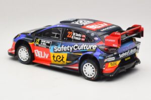 Ford Puma Rally1 #22 M. Sesks / R. Francis Rally Sweden 2025 IXO 1:18 18RMC240 Metalli — kuva 5 / 6